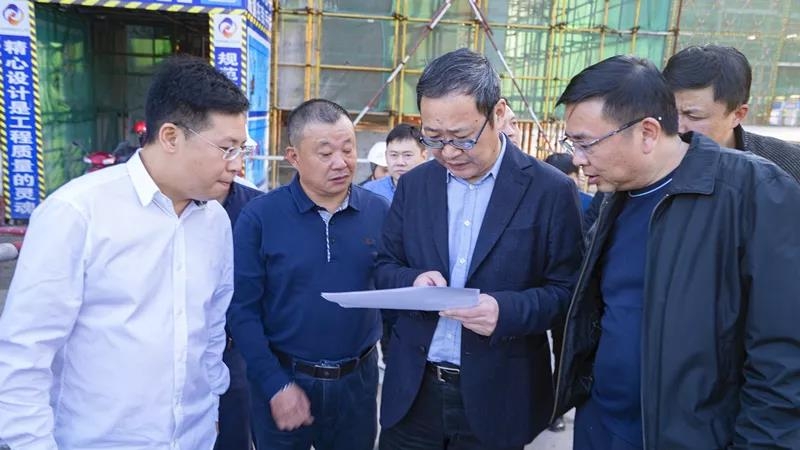 市委常委、高新区党工委书记张邦举率队调研高新区重大项目推进情况